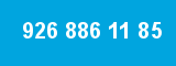 926 886 11 85 926 886 11 85